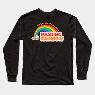 Reading Rainbow Take A Look It's In A Book Vintage Long Sleeve T-Shirt